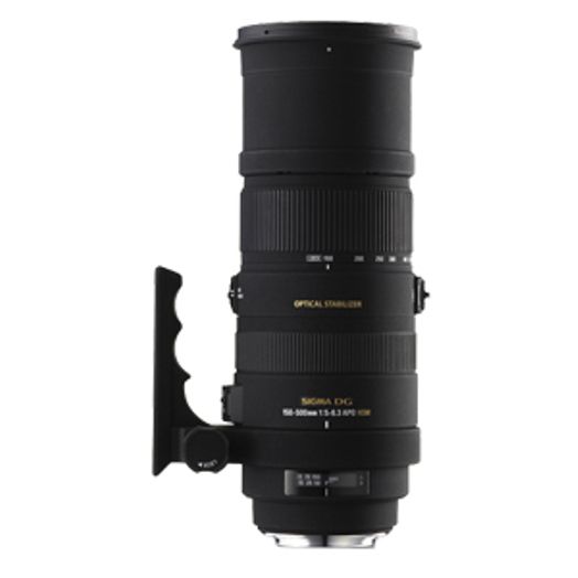 SIGMA DG 150-500mm 1:5-6.3 APO HSM　SONY Sigma 150-500mm f/5-6.3 APO DG HSM OS lens for Sony A-Mount [86]