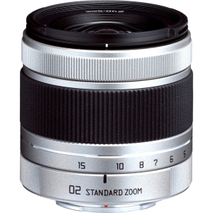 Ricoh Pentax 5-15mm f/2.8-4.5 SMC ED AL [IF] 02 Standard Zoom Lens for Pentax Q System, Silver