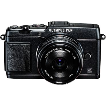 Olympus PEN E-P5 Mirrorless MFT (Micro Four Thirds) Camera Body, Black
