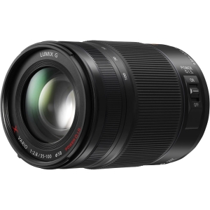 Panasonic Lumix G X Vario 35-100mm f/2.8 ASPH. Power O.I.S. Lens for MFT (Micro Four Thirds), Black | 58