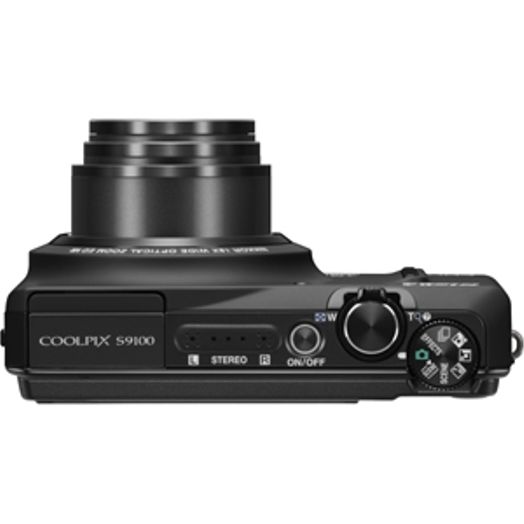 Nikon Coolpix S9100 Digital Camera, Black {12.1MP}