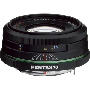 Pentax 70mm f/2.4 SMC PENTAX-DA Limited Autofocus APS-C Lens for K-Mount, Black