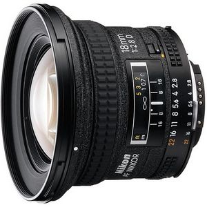Nikon AF NIKKOR 18mm f/2.8 D Autofocus Lens