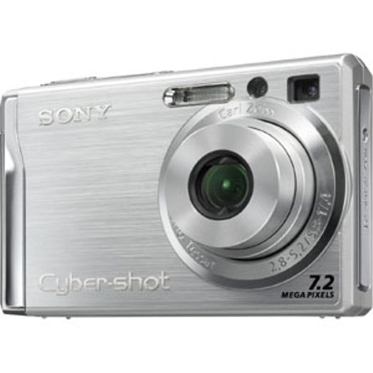 Sony Cyber-Shot DSC-W80 Digital Camera, Silver {7.2MP}
