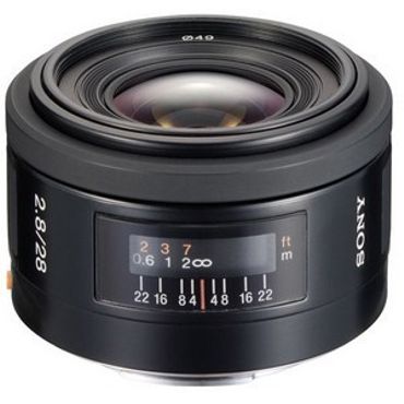 Sony 28mm f/2.8 A-Mount Autofocus Lens [49]
