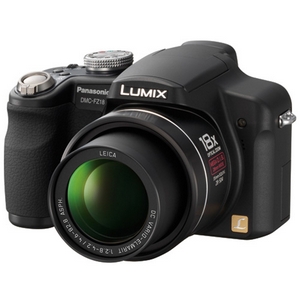 Panasonic Lumix DMC-FZ18 Black Digital Camera
