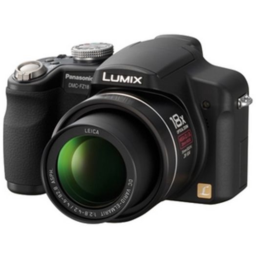 Panasonic Lumix DMC-FZ18 Black Digital Camera {8.1MP}