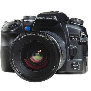 Minolta Konica Minolta Maxxum 7D DSLR Camera Body