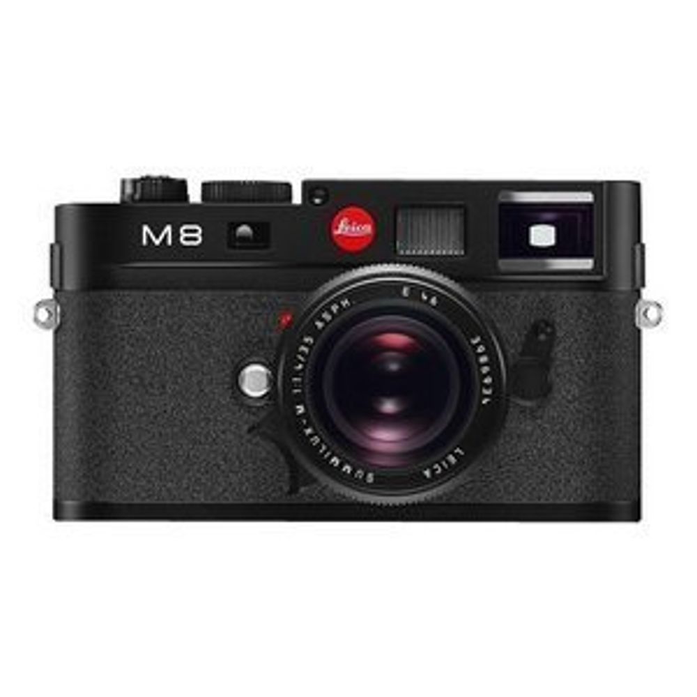 Leica M8 Digital Rangefinder Camera Body, Black {10.3MP} 10701