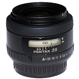 Pentax 35mm F/2 SMC FA AL K Mount Autofocus Lens