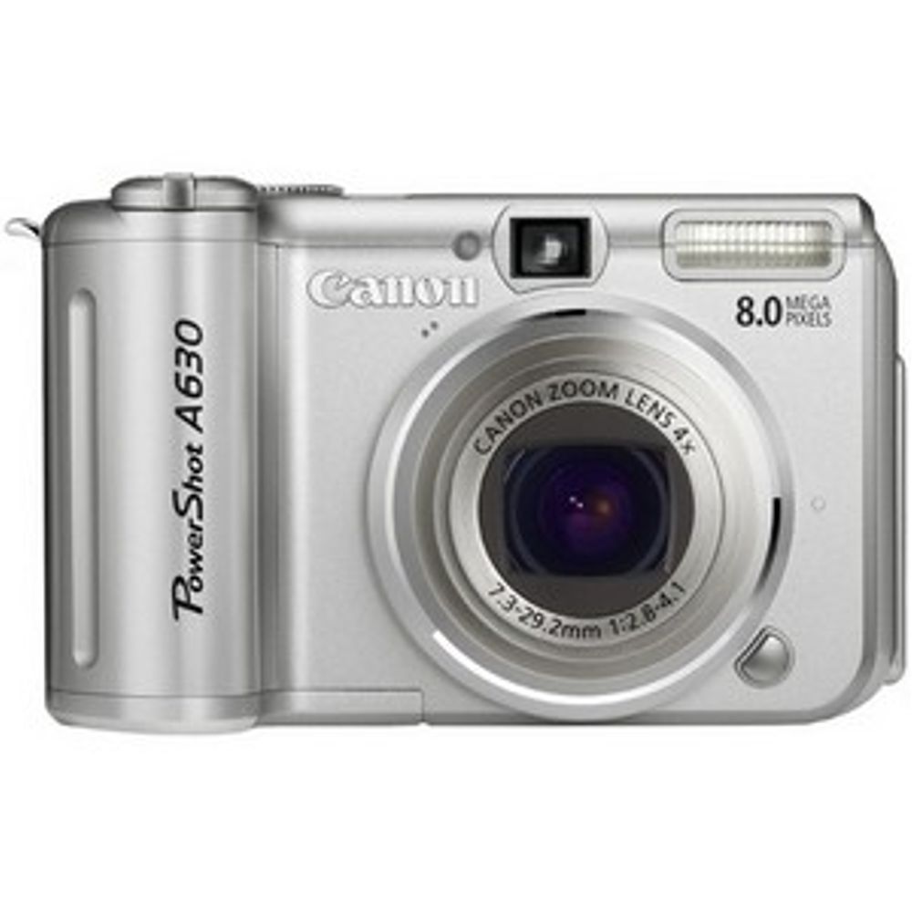 Canon PowerShot A630 Digital Camera, Silver {8MP}