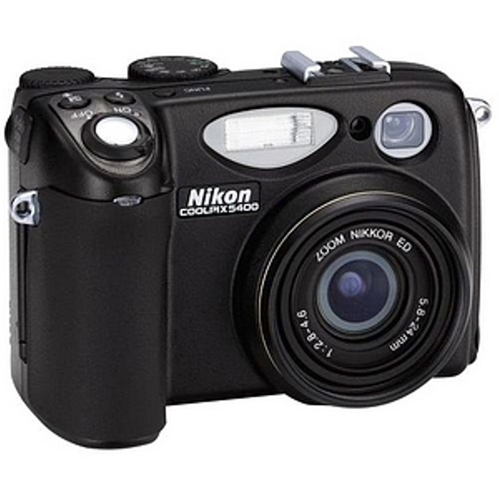 Nikon Coolpix 5400 Digital Camera, Black {5.1MP}