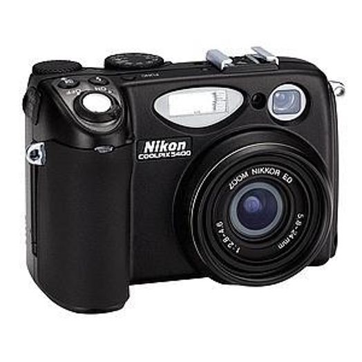 Nikon Coolpix 5400 Digital Camera, Black {5.1MP}