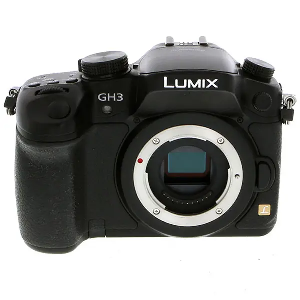 Panasonic Lumix DMC-GH3 Mirrorless MFT (Micro Four Thirds) Camera Body, Black {16MP}