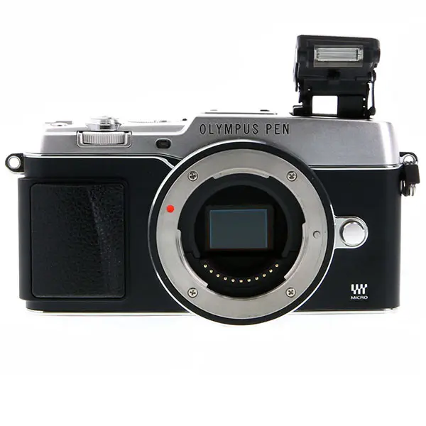 Olympus PEN E-P5 Mirrorless MFT (Micro Four Thirds) Camera Body, Silver {16.1MP}