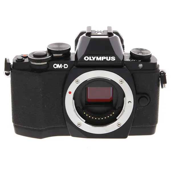 Olympus OM-D E-M10 Mirrorless MFT (Micro Four Thirds) Camera Body, Black {16.1MP}