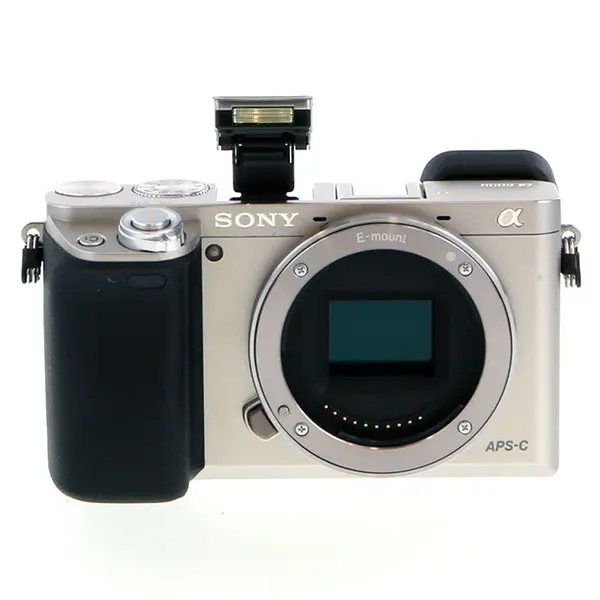 Sony a6000 Mirrorless Camera Body, Silver {24.3MP}