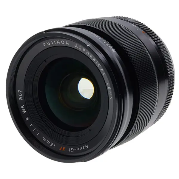 FUJIFILM XF 16mm f/1.4 R WR Fujinon APS-C Lens for X-Mount, Black {67}