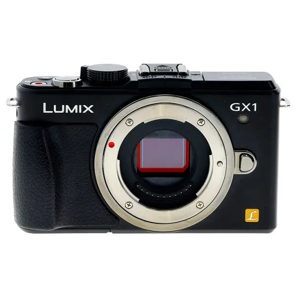 Panasonic Lumix DMC-GX1 Mirrorless MFT (Micro Four Thirds) Camera Body, Black {16MP}