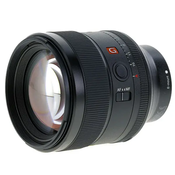 Sony FE 85mm f/1.4 GM Full-Frame Autofocus Lens for E-Mount, Black {77} SEL85F14GM