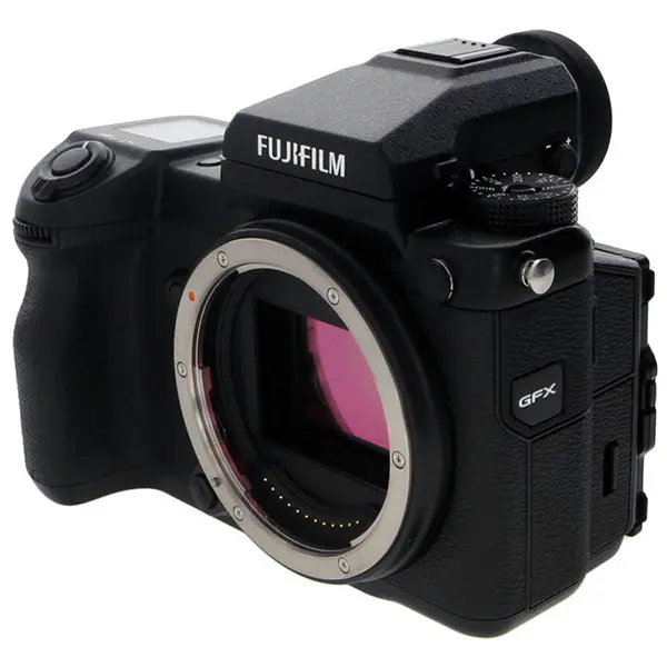 FUJIFILM GFX 50S Medium Format Mirrorless Camera Body with EVF-GFX1 Viewfinder {50MP}