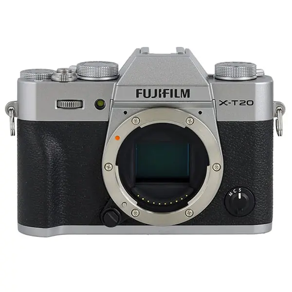 FUJIFILM X-T20 Mirrorless Camera Body, Silver {24.3MP}