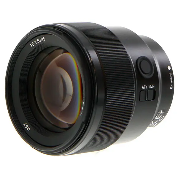Sony FE 85mm f/1.8 Full-Frame Autofocus Lens for E-Mount, Black {67} SEL85F18