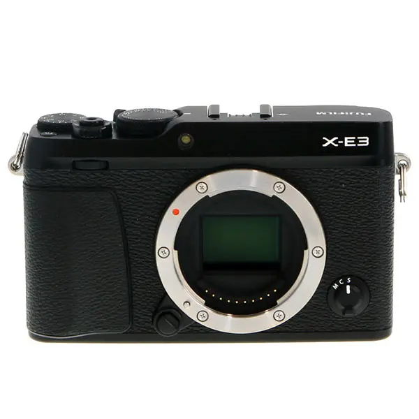 FUJIFILM X-E3 Mirrorless Camera Body, Black {24.3MP} without EF-X8 Flash