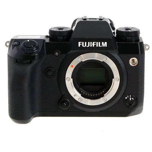 FUJIFILM X-H1 Mirrorless Camera Body, Black {24.3MP} With EF-X8 Flash