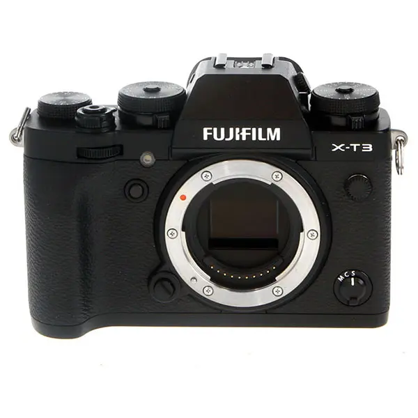 FUJIFILM X-T3 Mirrorless Camera Body, Black {26.1MP} with EF-X8 Flash