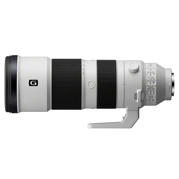 Sony FE 200-600mm f/5.6-6.3 G OSS Full-Frame Autofocus E-Mount Lens, White {95} with Tripod Collar/Foot (SEL200600G)