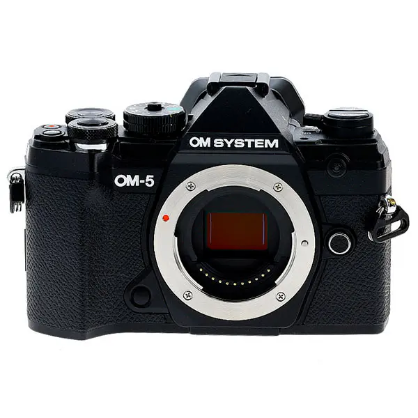 OM SYSTEM OM-5 Mirrorless MFT (Micro Four Thirds) Camera Body, Black {20.4MP}