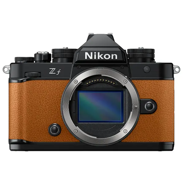 Nikon Zf Mirrorless FX Camera Body, Black/Sunset Orange {24.5MP}